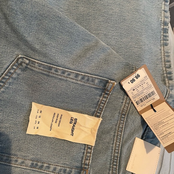 🎁 Massimo Dutti 100% Cotton Jeans - New 🎁 - Picture 10 of 11